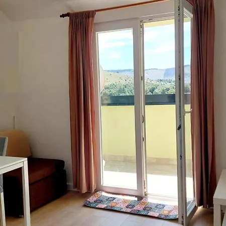 In Zaboric With Sea View, Balcony, Air Conditioning, Wifi 5177-4 *