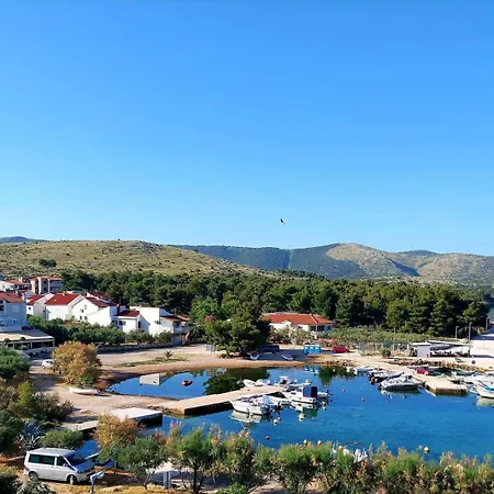 Apartman In Zaboric With Sea View, Balcony, Air Conditioning, Wifi 5177-4 *