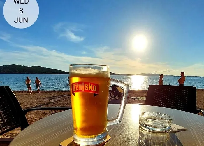 In Zaboric With Sea View, Balcony, Air Conditioning, Wifi 5177-4 * Šibenik