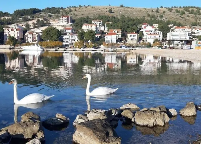 In Zaboric With Sea View, Balcony, Air Conditioning, Wifi 5177-4 Appartement Šibenik