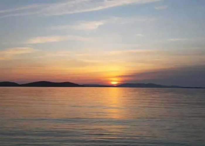 Appartement In Zaboric With Sea View, Balcony, Air Conditioning, Wifi 5177-4 *